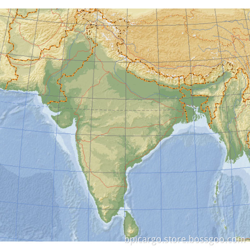 International Express to India; Pakistan; Bay of Bengal